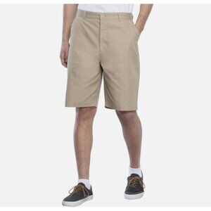 Classroom Men's Flat Front Shorts - 52364 - Khaki